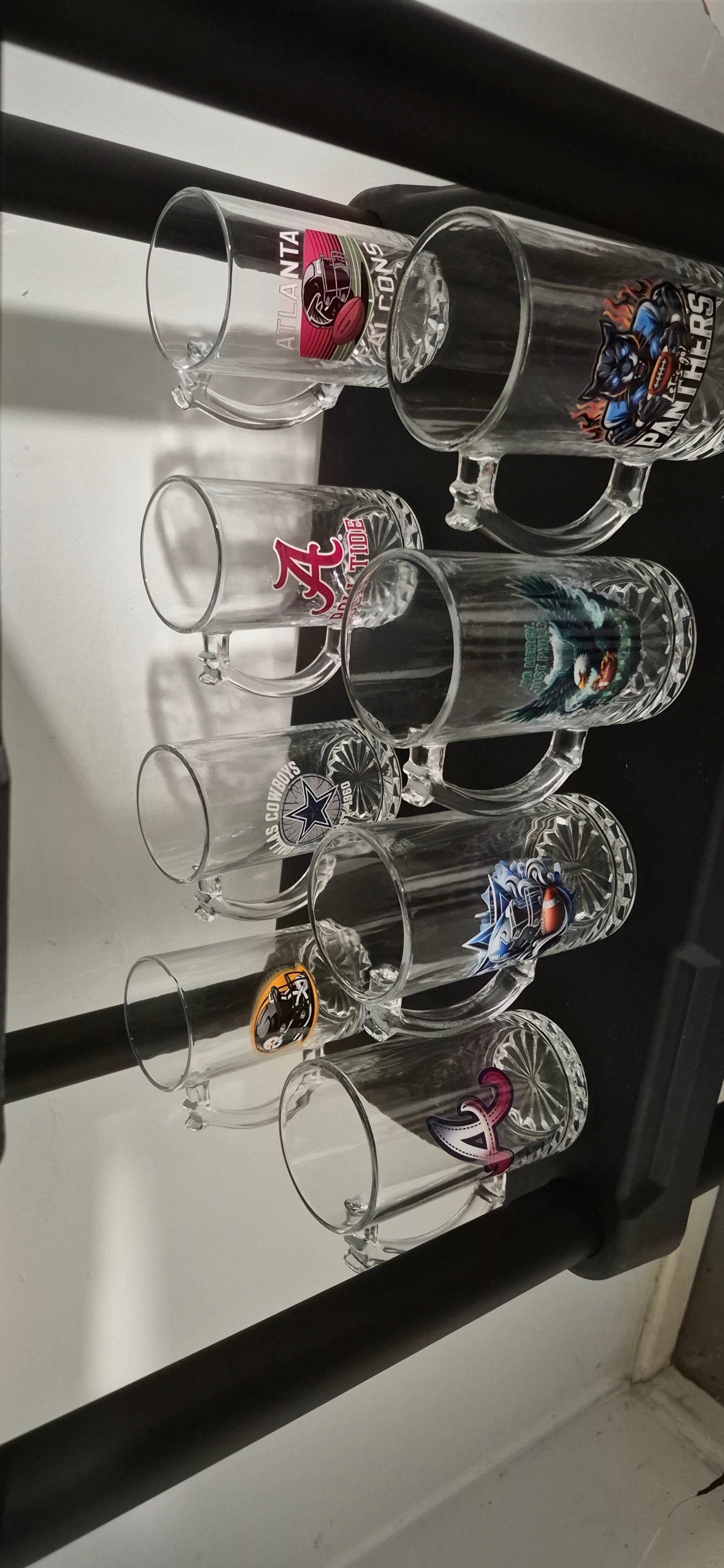 Customized Glass Beer Mugs