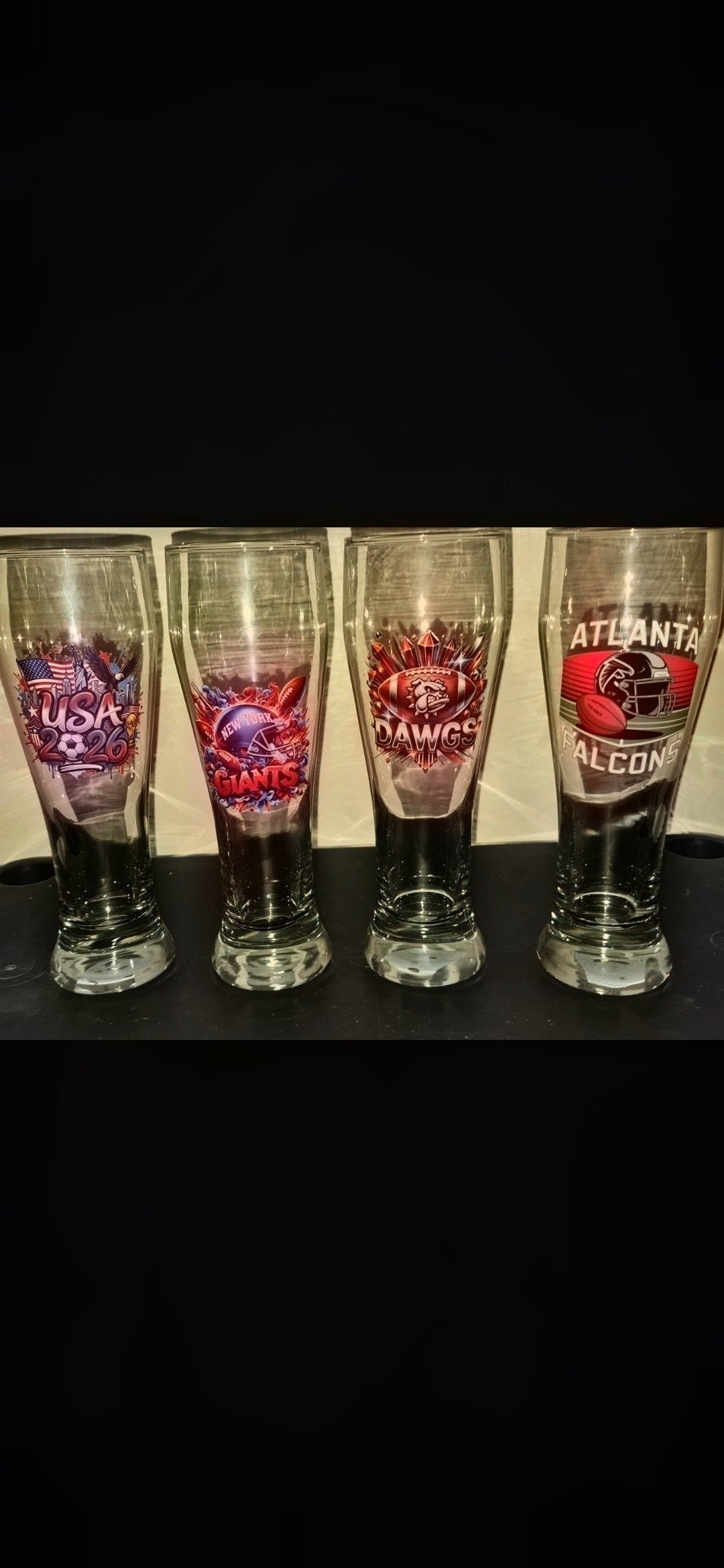 CUSTOMIZED BELGIUM BEER GLASS