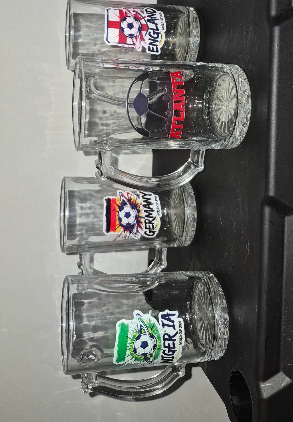 Customized Glass Beer Mugs